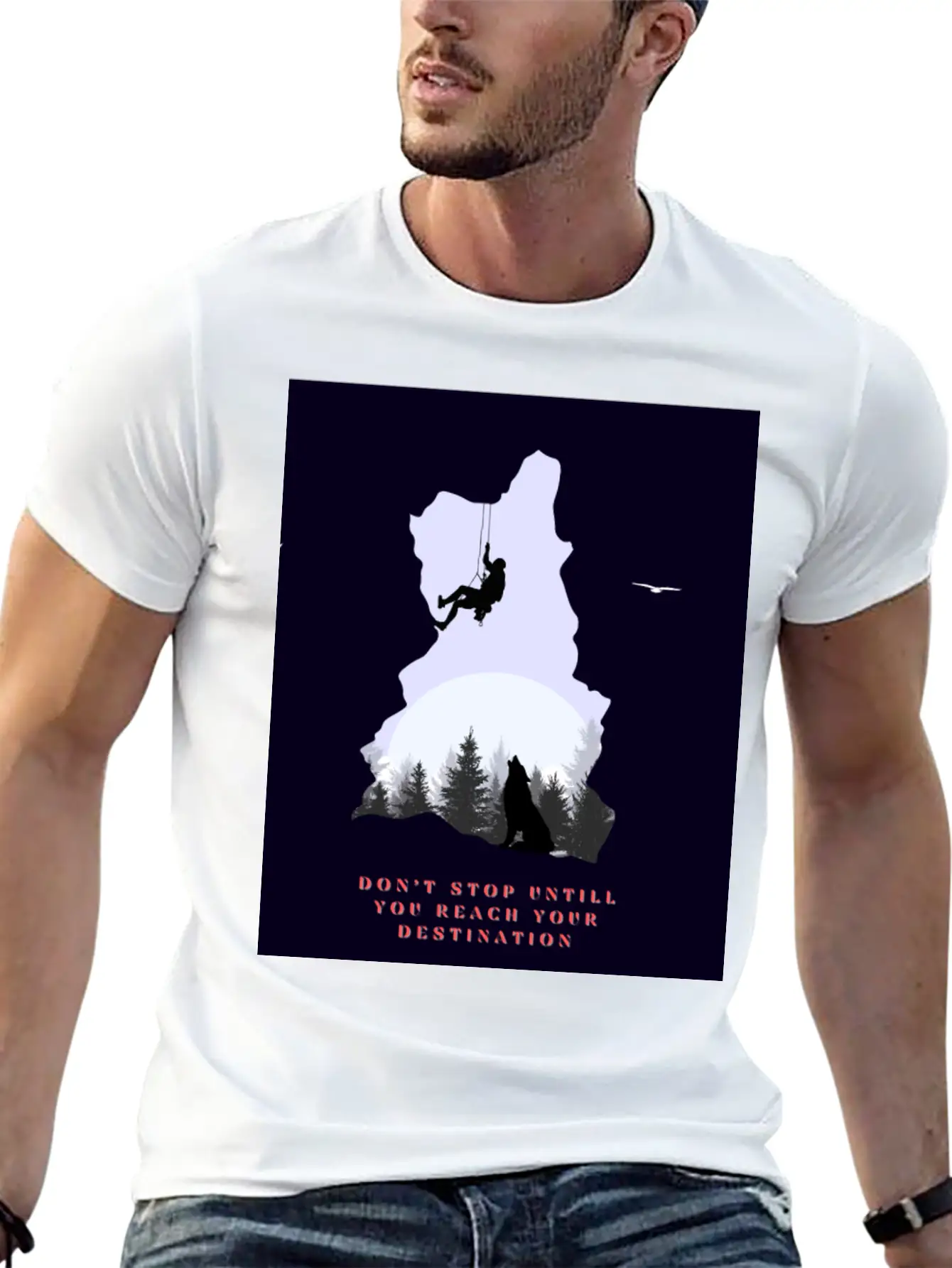 Motivation Casual Graphic T-Shirt – Simple And Comfortable Daily Wear