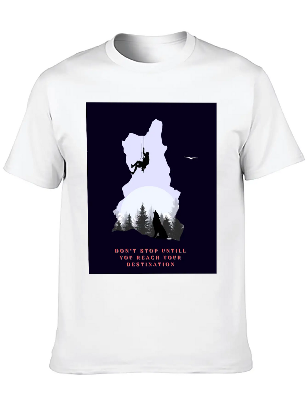 Motivation Casual Graphic T-Shirt – Simple And Comfortable Daily Wear