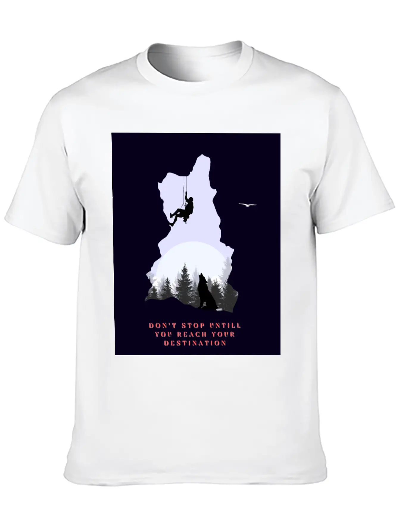 Motivation Casual Graphic T-Shirt – Simple And Comfortable Daily Wear