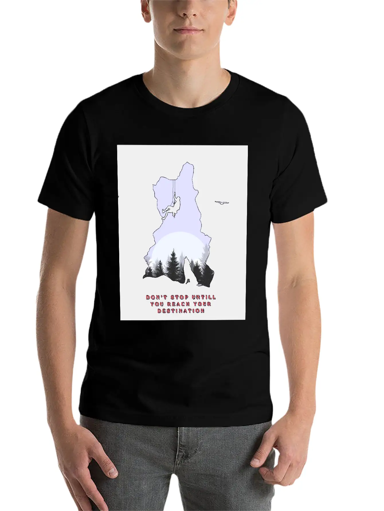 Motivation Casual Graphic T-Shirt – Simple And Comfortable Daily Wear
