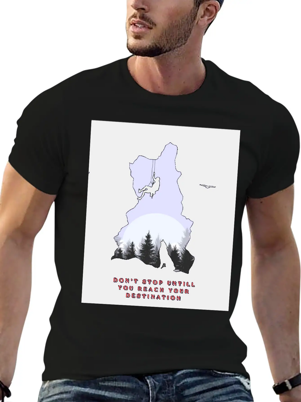 Motivation Casual Graphic T-Shirt – Simple And Comfortable Daily Wear