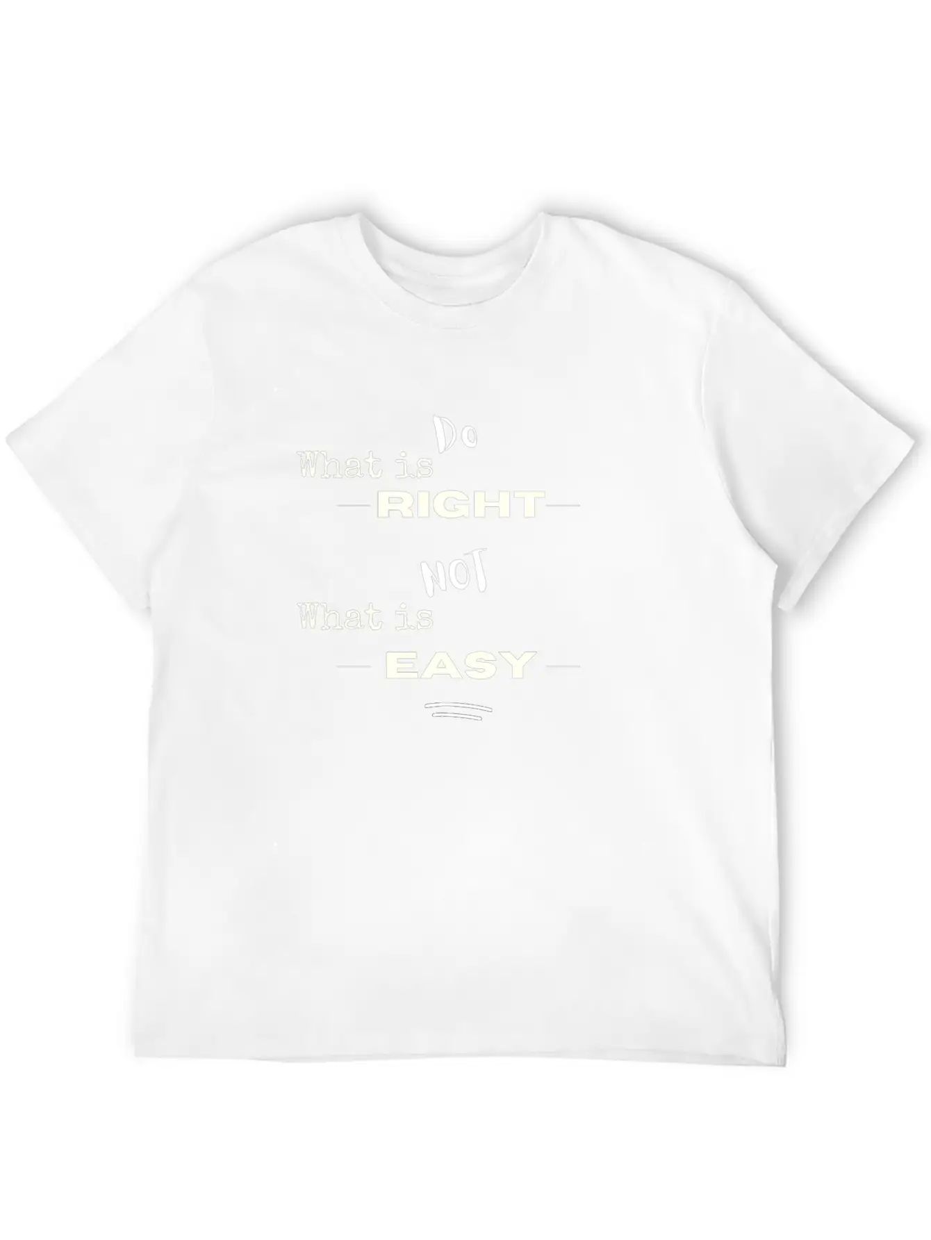Motivation. Inspirational Quote Unisex Casual T-Shirt – Clean Design For Daily Comfort