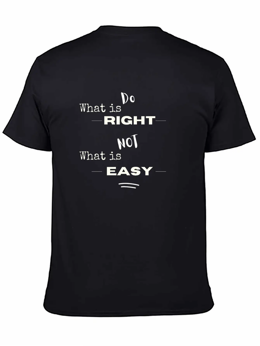 Motivation. Inspirational Quote Unisex Casual T-Shirt – Clean Design For Daily Comfort