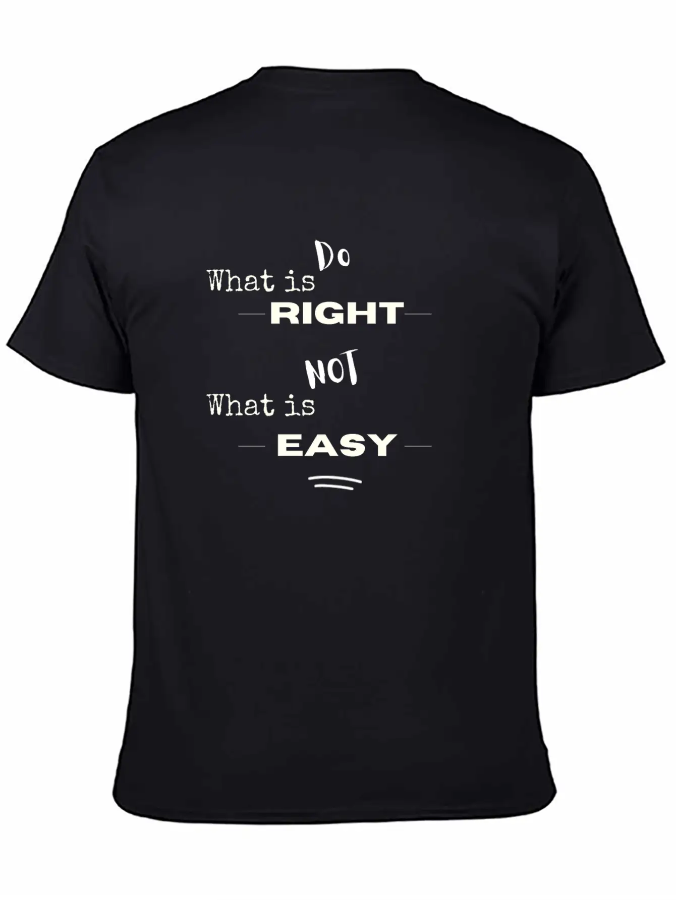 Motivation. Inspirational Quote Unisex Casual T-Shirt – Clean Design For Daily Comfort