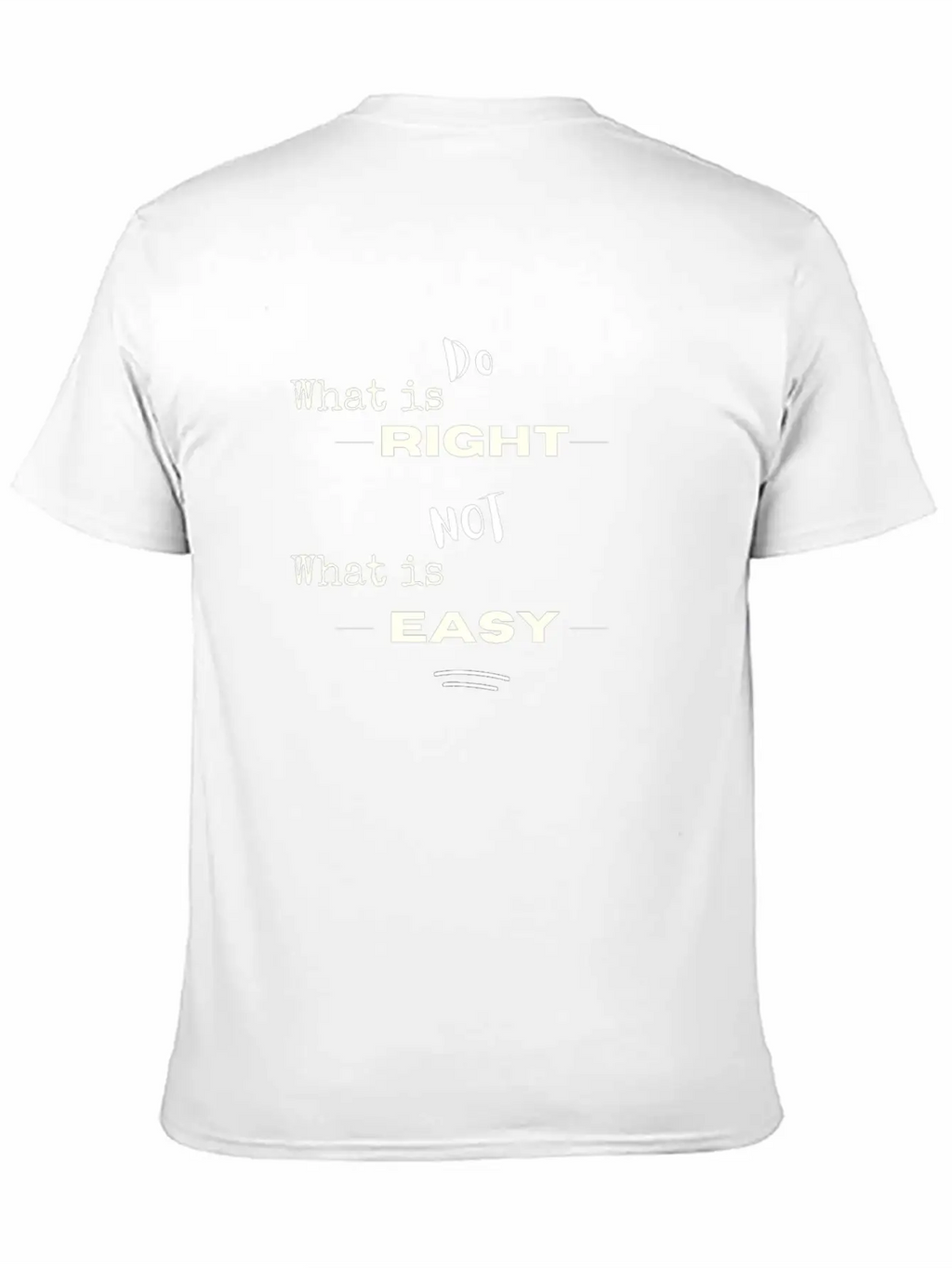 Motivation. Inspirational Quote Unisex Casual T-Shirt – Clean Design For Daily Comfort