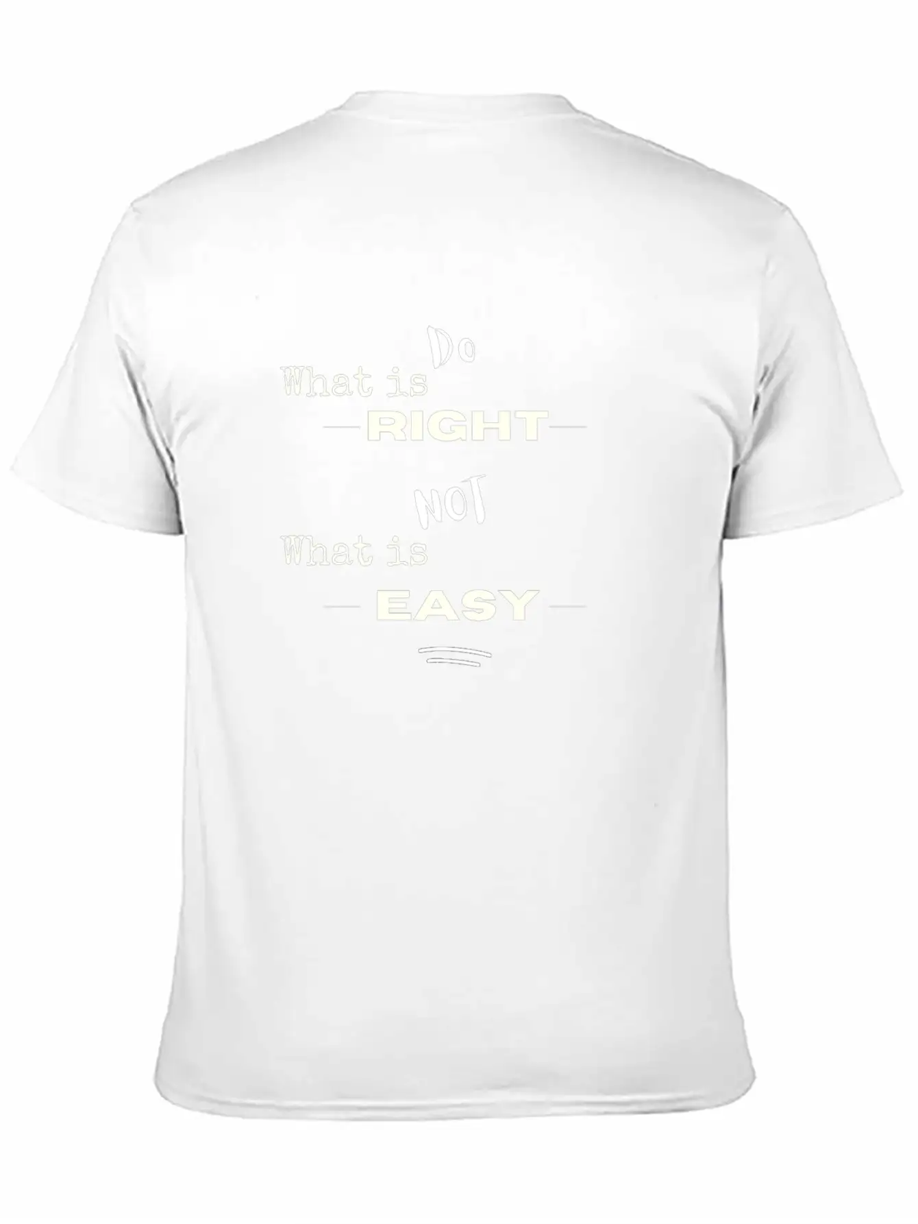 Motivation. Inspirational Quote Unisex Casual T-Shirt – Clean Design For Daily Comfort