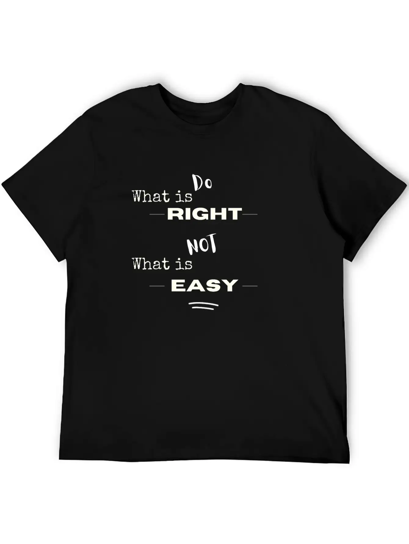 Motivation. Inspirational Quote Unisex Casual T-Shirt – Clean Design For Daily Comfort
