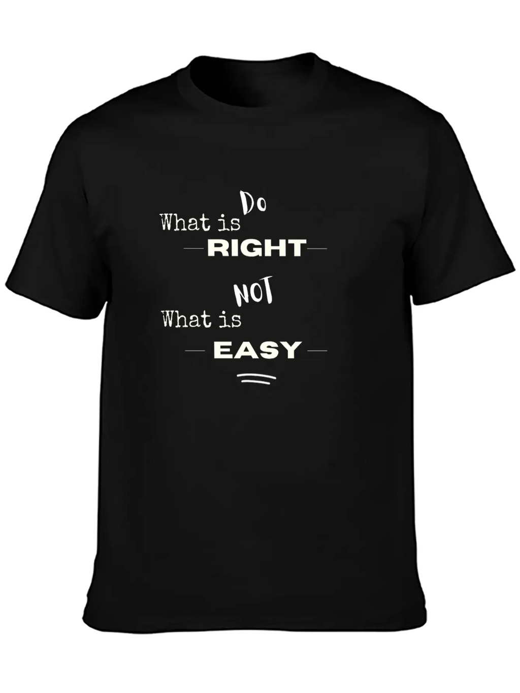 Motivation. Inspirational Quote Unisex Casual T-Shirt – Clean Design For Daily Comfort