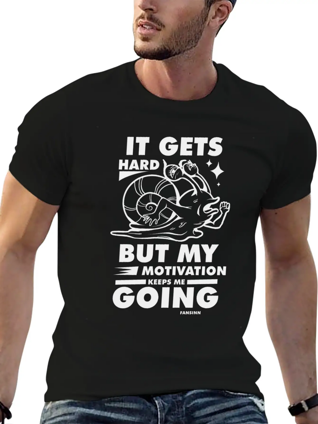 Motivation Motivate Career Positive Gift Unisex Short Sleeve Soft Cotton T-Shirt – Casual Everyday Wear