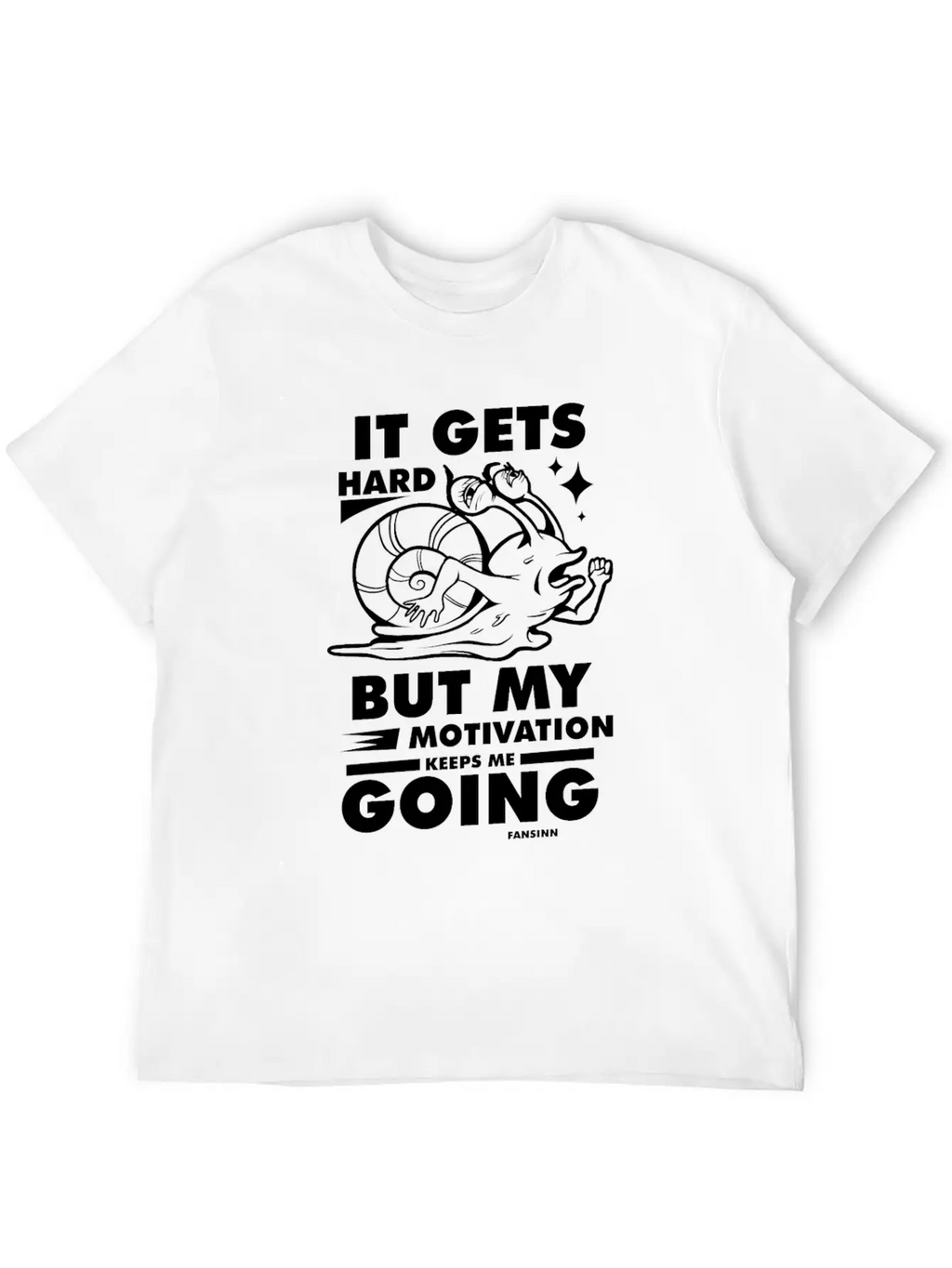Motivation Motivate Career Positive Gift Unisex Short Sleeve Soft Cotton T-Shirt – Casual Everyday Wear