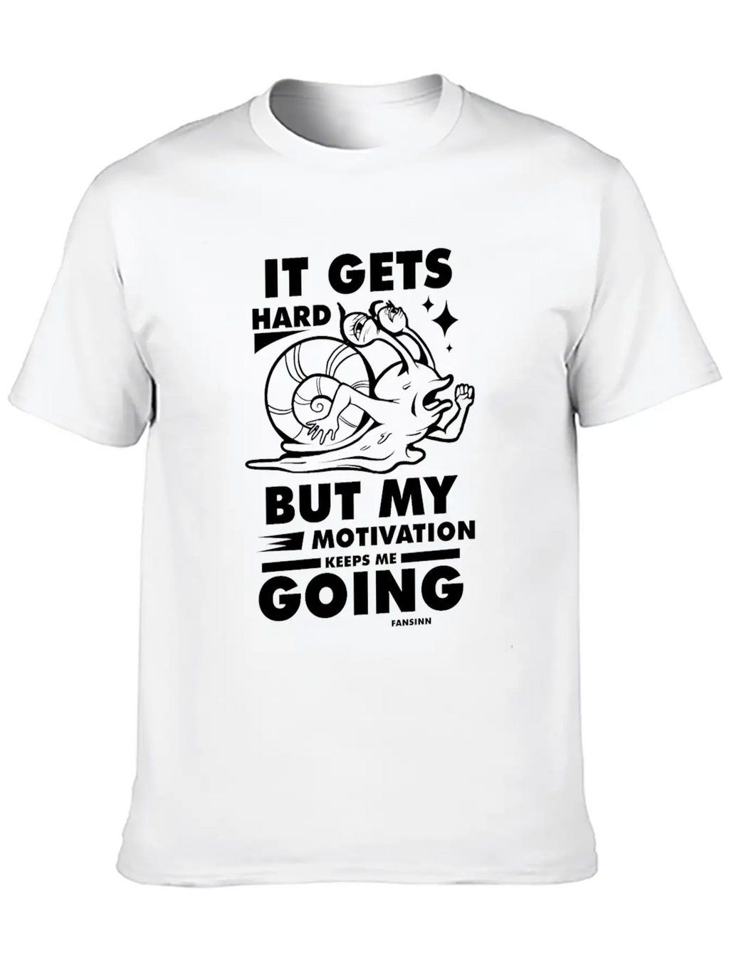 Motivation Motivate Career Positive Gift Unisex Short Sleeve Soft Cotton T-Shirt – Casual Everyday Wear