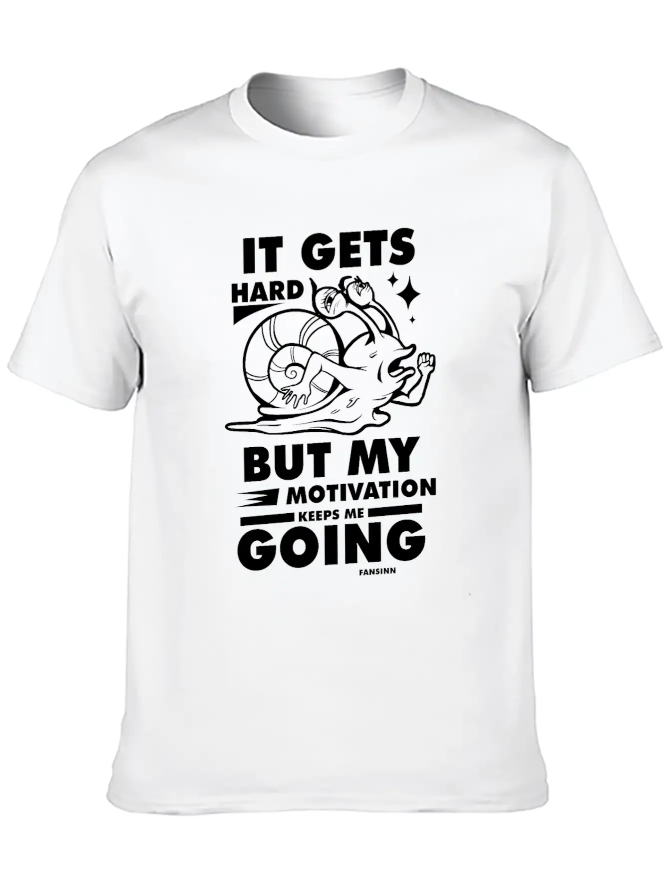 Motivation Motivate Career Positive Gift Unisex Short Sleeve Soft Cotton T-Shirt – Casual Everyday Wear