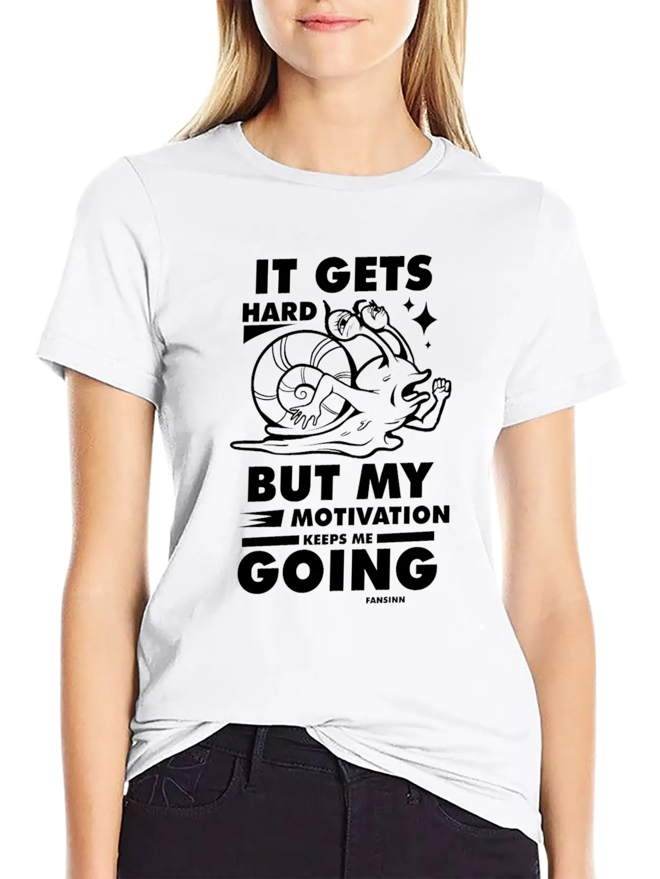 Motivation Motivate Career Positive Gift Unisex Short Sleeve Soft Cotton T-Shirt – Casual Everyday Wear
