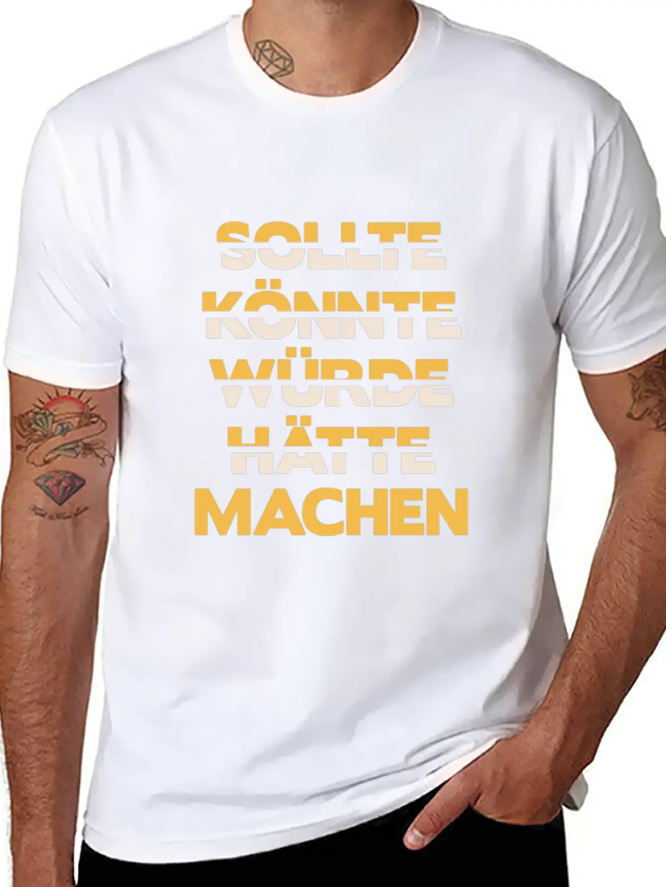 Motivation Slogan Motivation Funny Slogan Unisex Short Sleeve Soft Cotton T-Shirt – Casual Everyday Wear