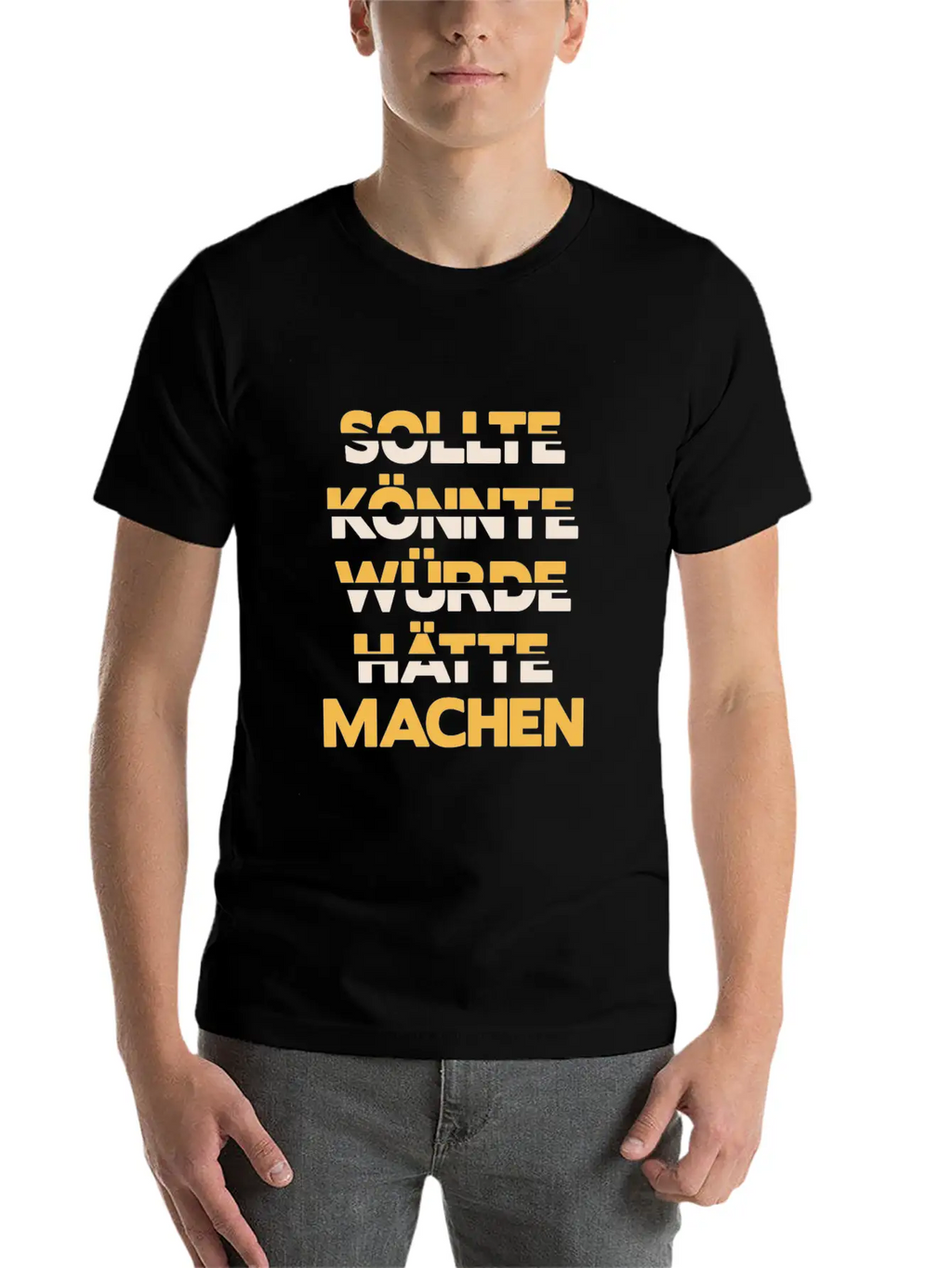 Motivation Slogan Motivation Funny Slogan Unisex Short Sleeve Soft Cotton T-Shirt – Casual Everyday Wear