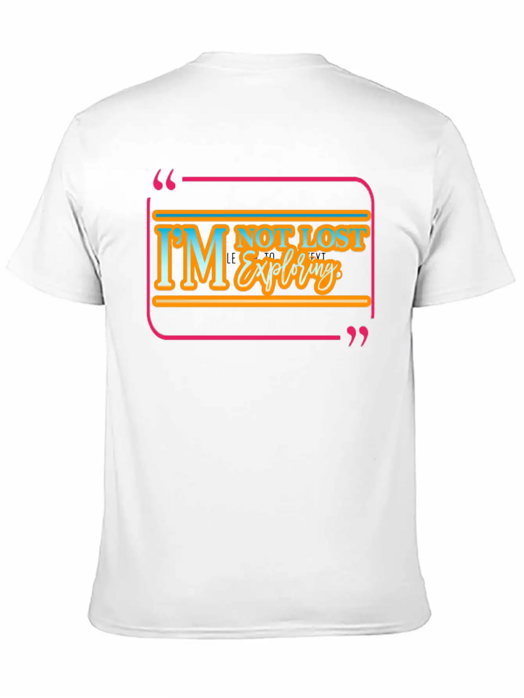 Motivation Unisex Short Sleeve Soft Cotton T-Shirt – Casual Everyday Wear