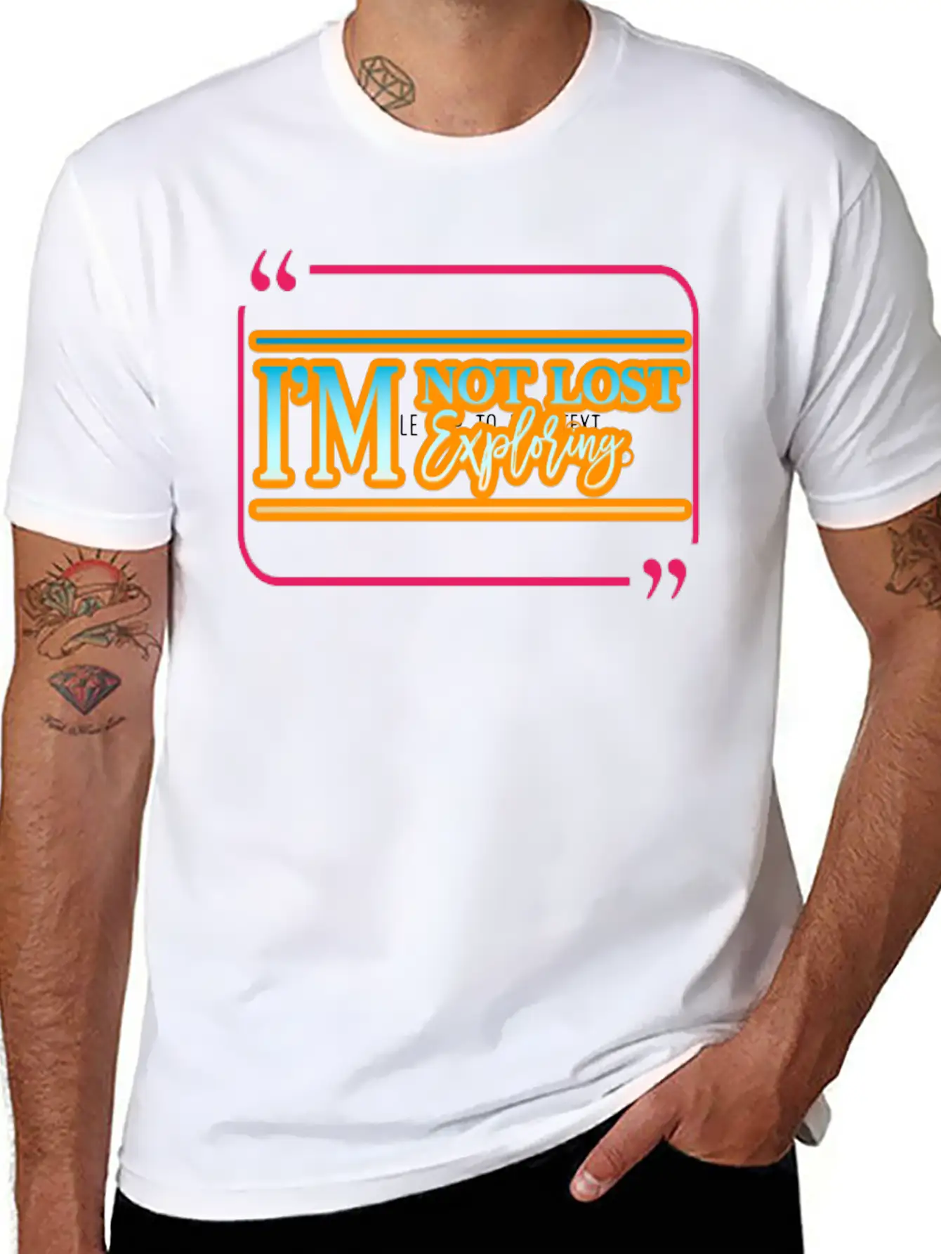 Motivation Unisex Short Sleeve Soft Cotton T-Shirt – Casual Everyday Wear