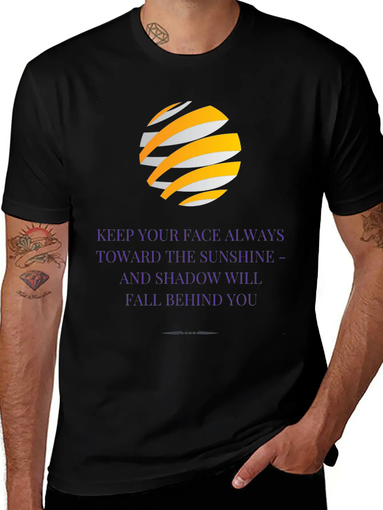 Motivational And Inspirational Essential Cotton Tee For Daily Outfits – Unisex Style