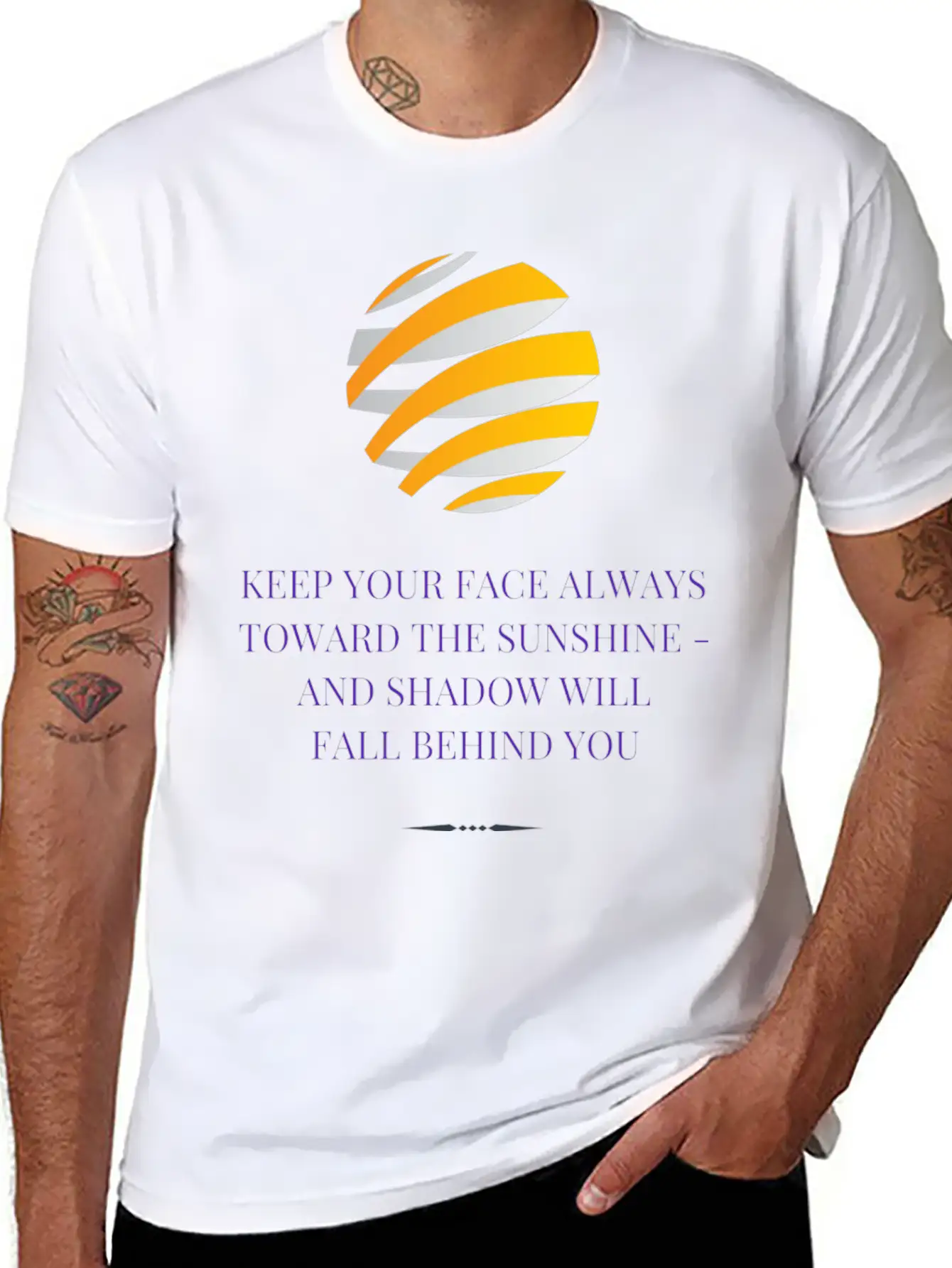 Motivational And Inspirational Essential Cotton Tee For Daily Outfits – Unisex Style