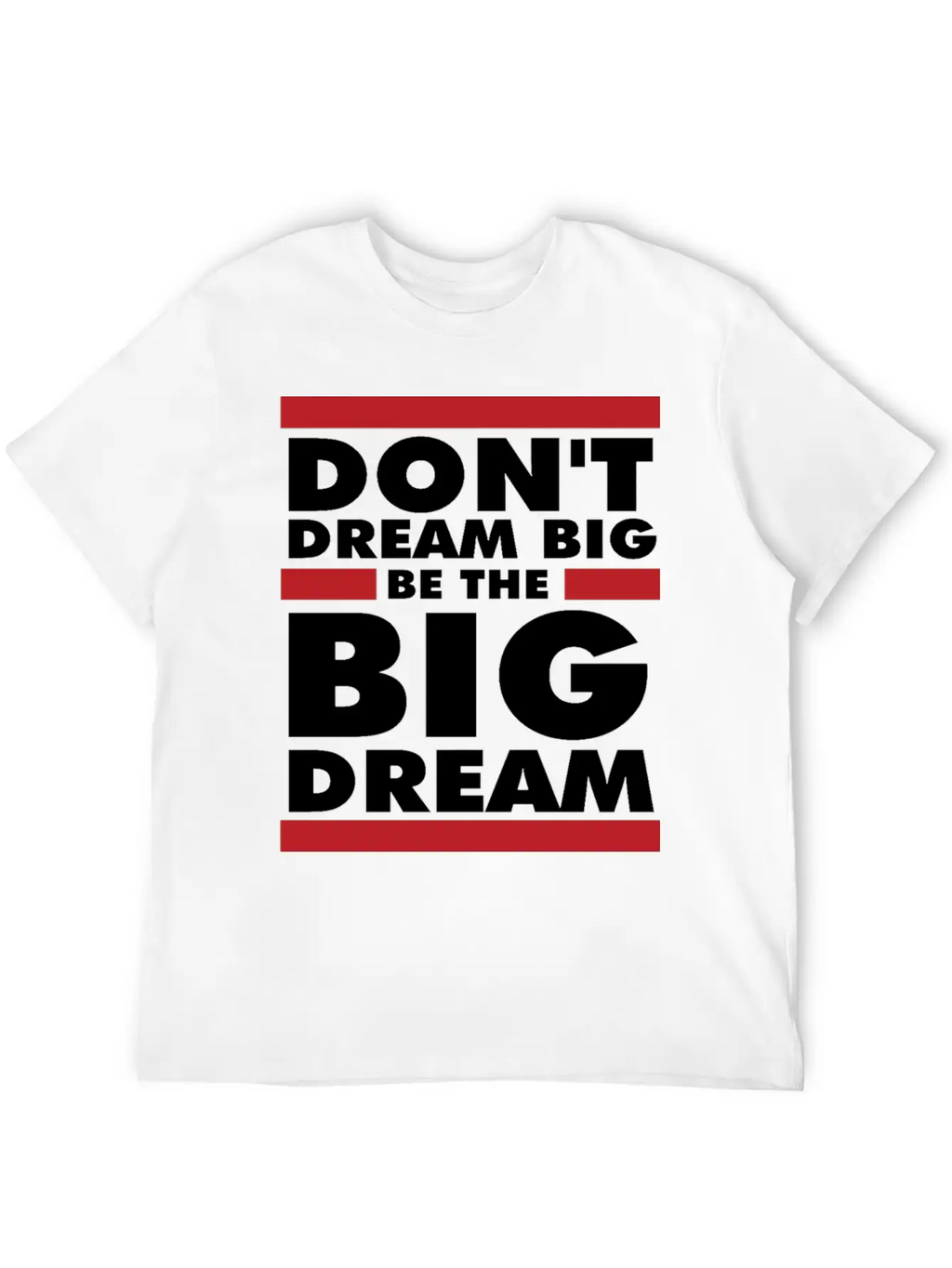 Motivational Design Classic Fit Graphic Tee For Daily Comfort – Unisex Cotton Shirt