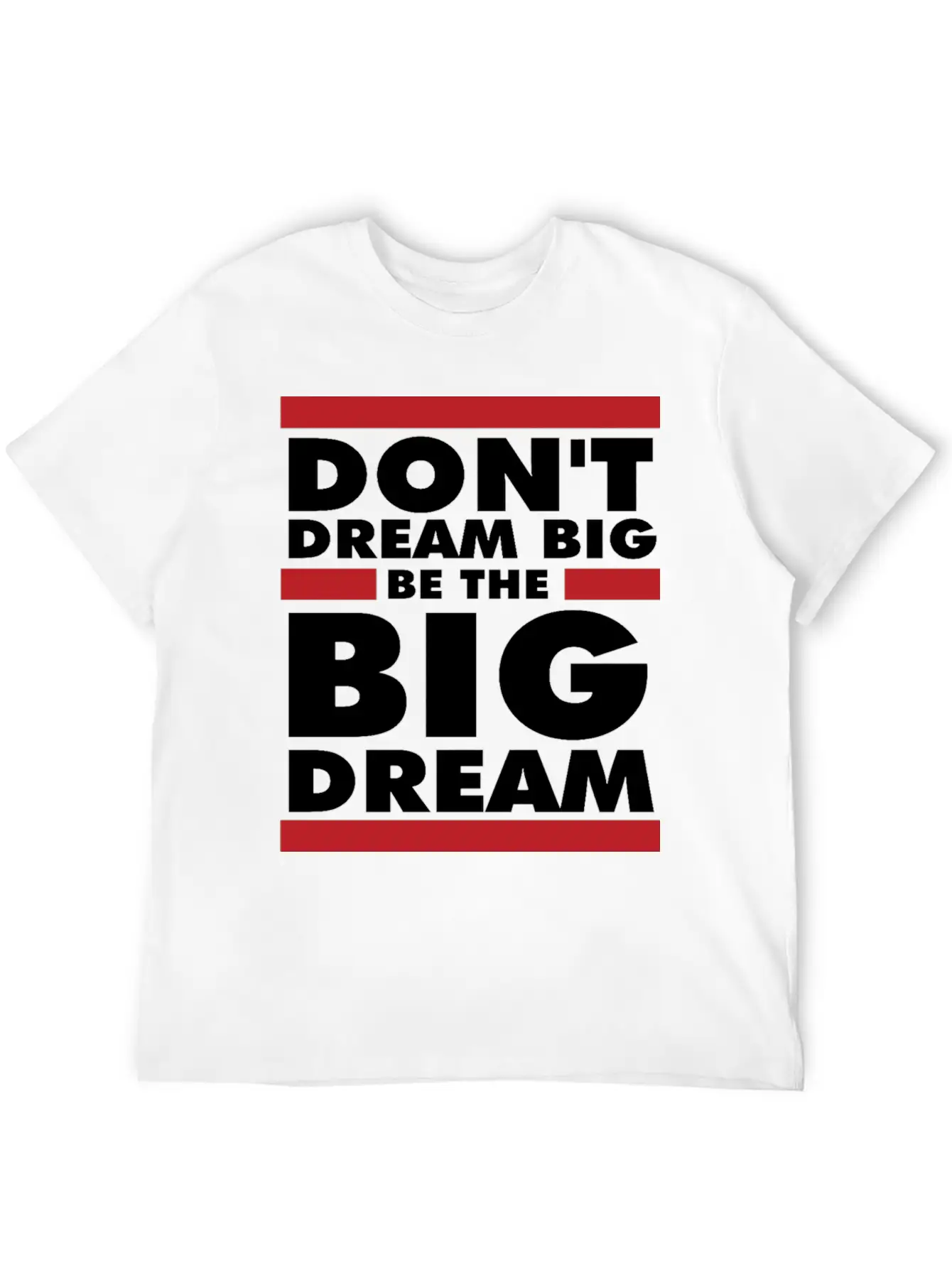 Motivational Design Classic Fit Graphic Tee For Daily Comfort – Unisex Cotton Shirt