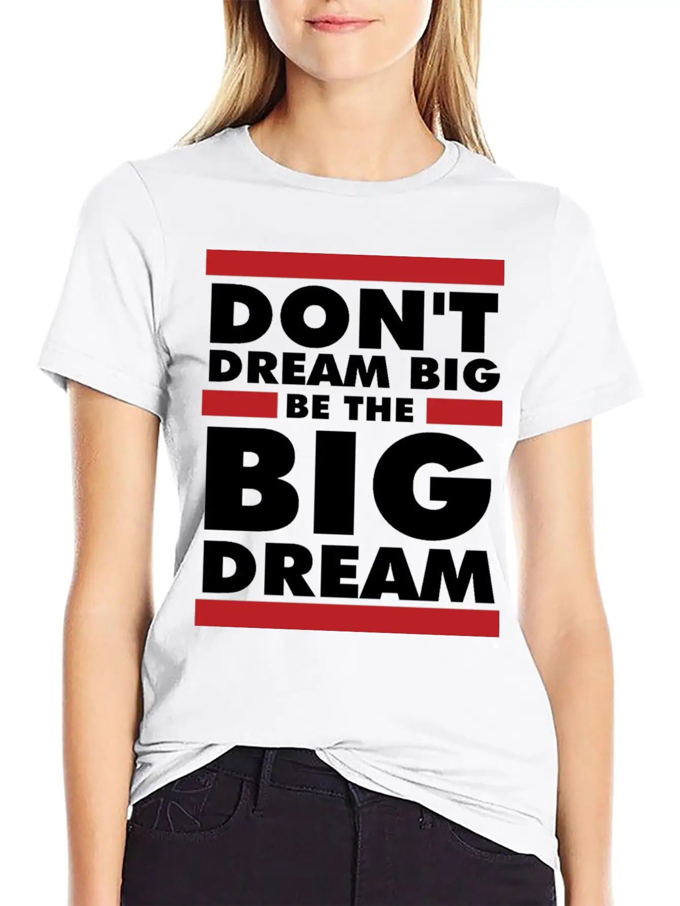 Motivational Design Classic Fit Graphic Tee For Daily Comfort – Unisex Cotton Shirt
