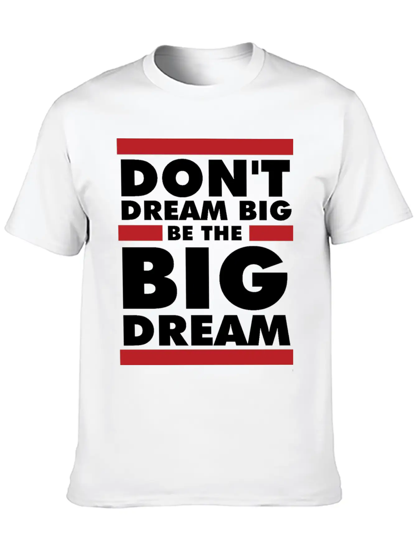 Motivational Design Classic Fit Graphic Tee For Daily Comfort – Unisex Cotton Shirt
