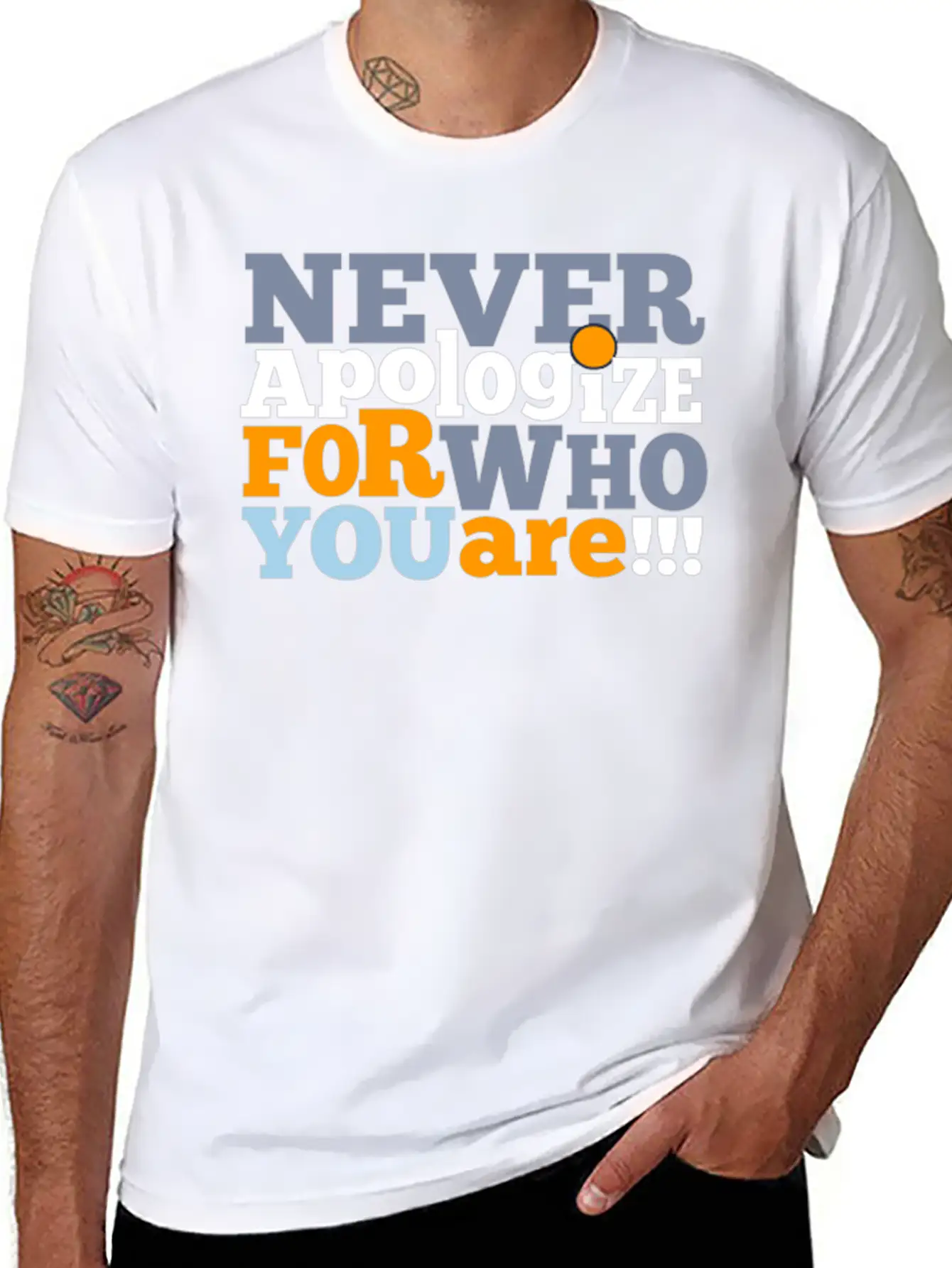 Motivational Inspirational Quote Shirt Gift Stylish Everyday T-Shirt – Unisex Basic Cotton Tee