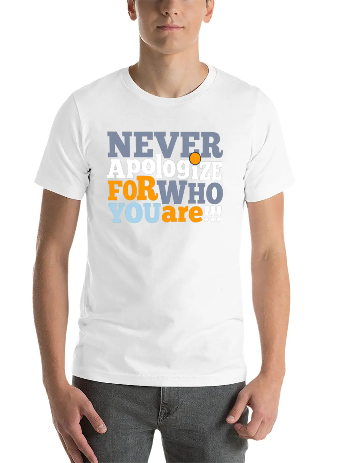 Motivational Inspirational Quote Shirt Gift Stylish Everyday T-Shirt – Unisex Basic Cotton Tee