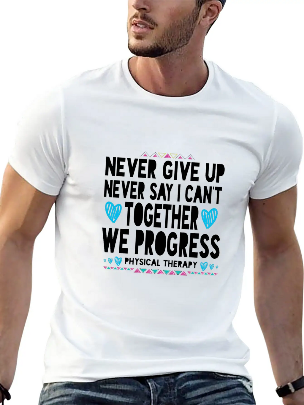 Motivational Physical Therapist Gift Pta Pt Physic Unisex Casual T-Shirt – Clean Design For Daily Comfort