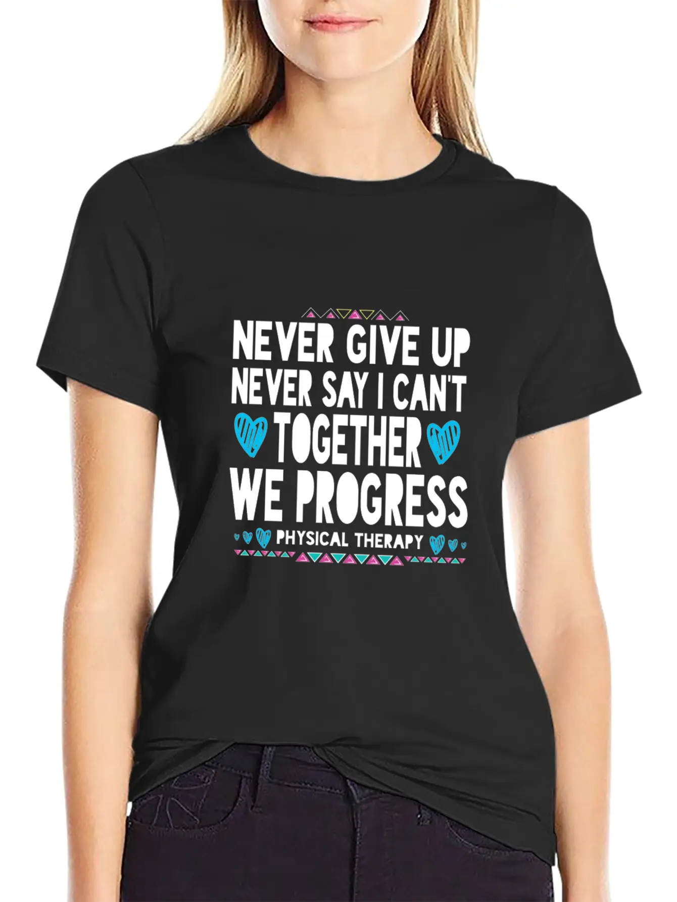 Motivational Physical Therapist Gift Pta Pt Physic Unisex Casual T-Shirt – Clean Design For Daily Comfort