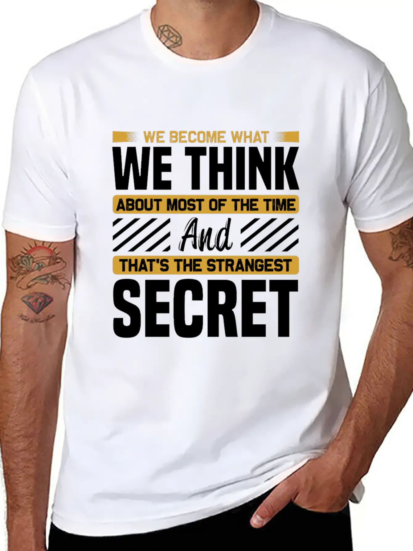Motivational Sayings Essential Cotton Tee For Daily Outfits – Unisex Style