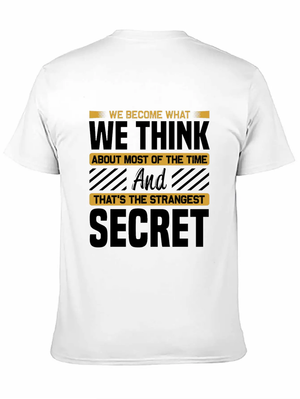 Motivational Sayings Essential Cotton Tee For Daily Outfits – Unisex Style