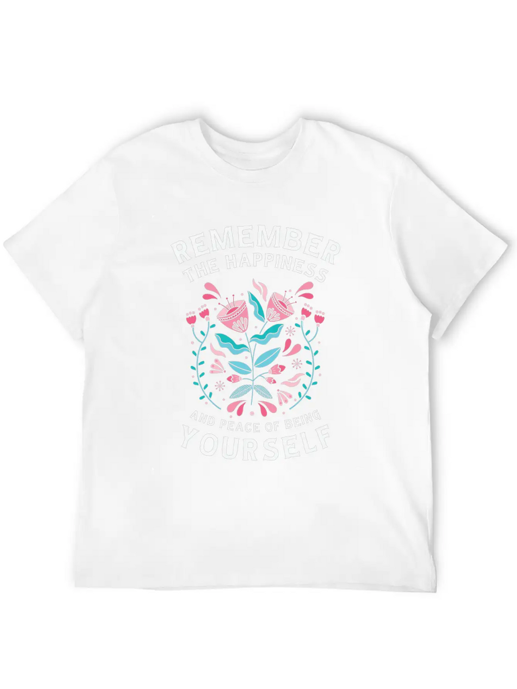 Motivational Self-care People Peace Inspiring Essential Cotton Tee For Daily Outfits – Unisex Style