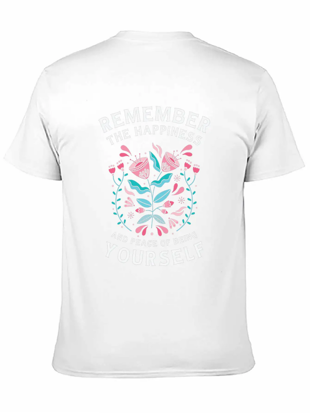 Motivational Self-care People Peace Inspiring Essential Cotton Tee For Daily Outfits – Unisex Style