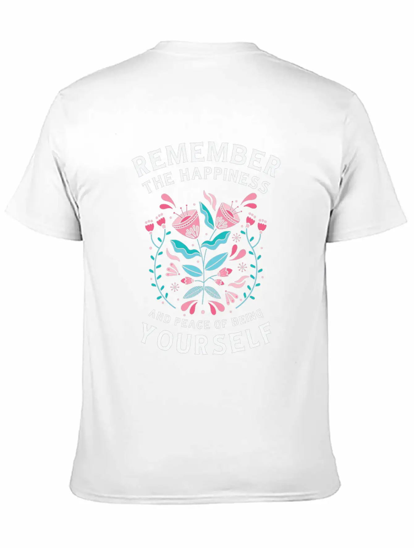 Motivational Self-care People Peace Inspiring Essential Cotton Tee For Daily Outfits – Unisex Style