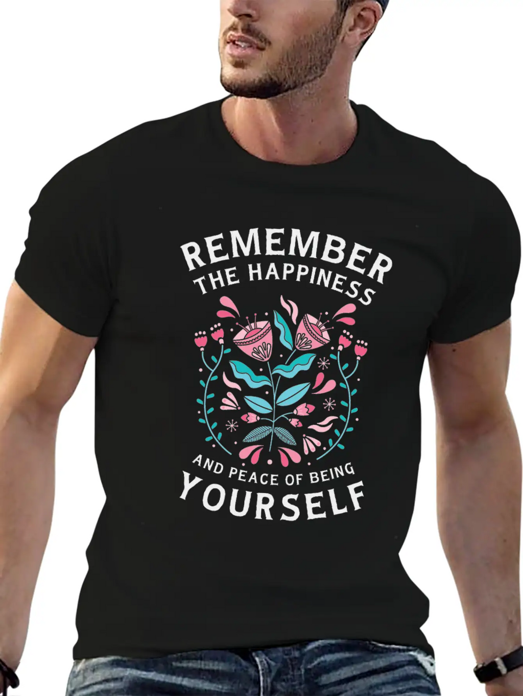 Motivational Self-care People Peace Inspiring Essential Cotton Tee For Daily Outfits – Unisex Style