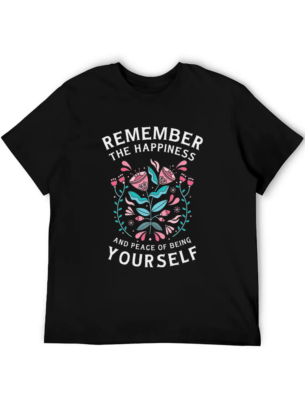Motivational Self-care People Peace Inspiring Essential Cotton Tee For Daily Outfits – Unisex Style