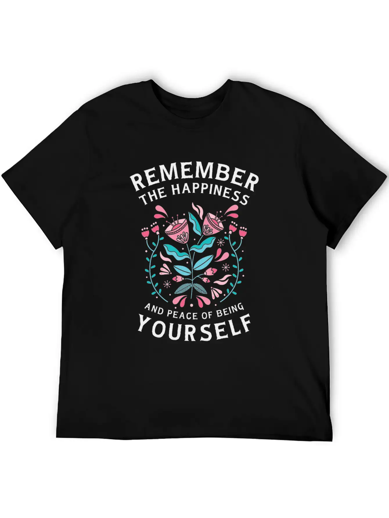 Motivational Self-care People Peace Inspiring Essential Cotton Tee For Daily Outfits – Unisex Style