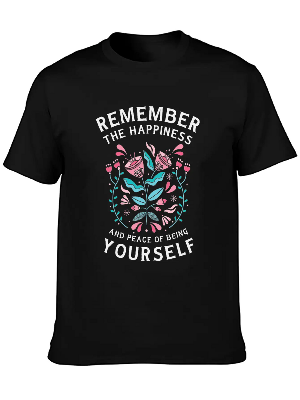 Motivational Self-care People Peace Inspiring Essential Cotton Tee For Daily Outfits – Unisex Style