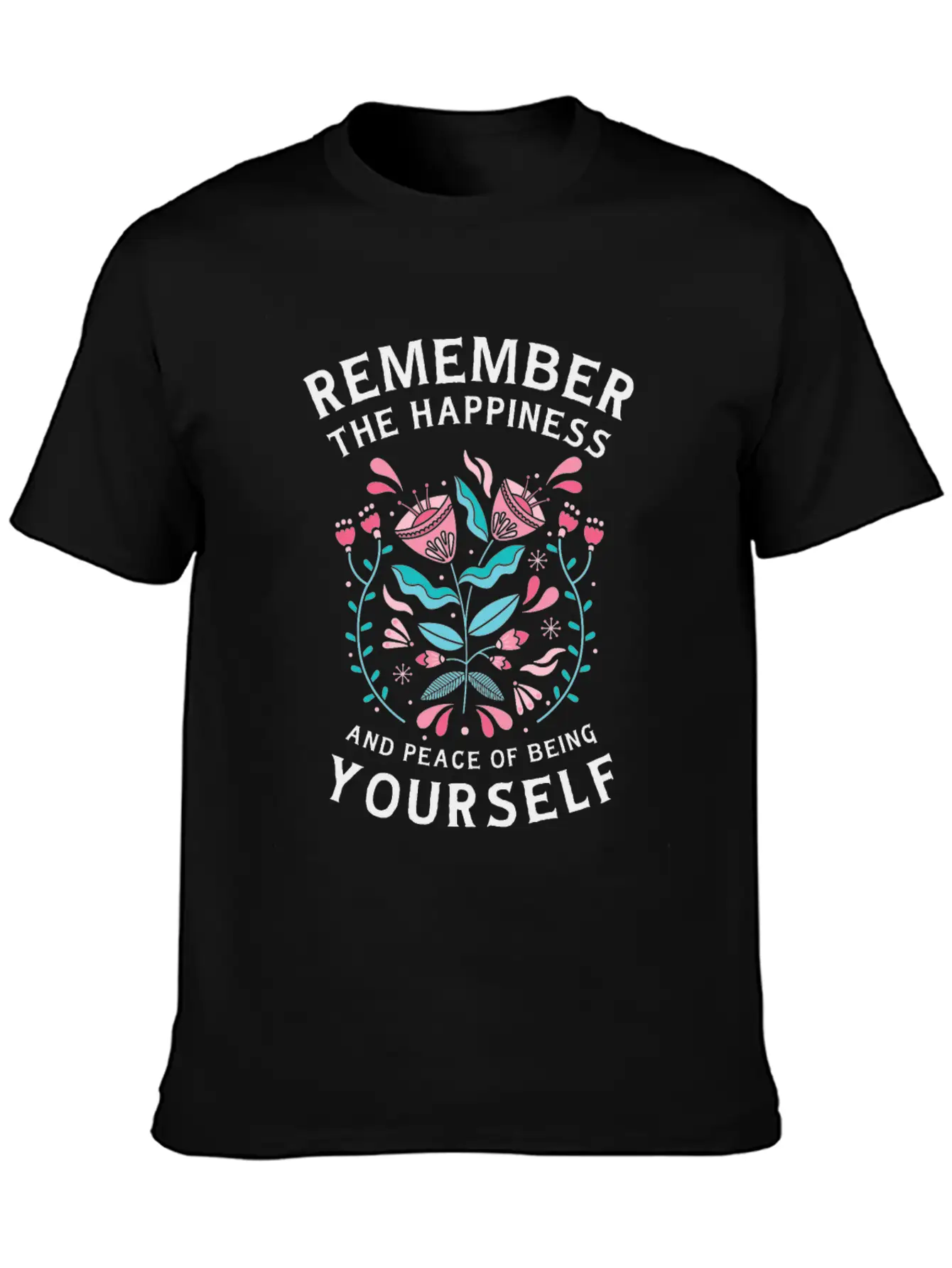 Motivational Self-care People Peace Inspiring Essential Cotton Tee For Daily Outfits – Unisex Style