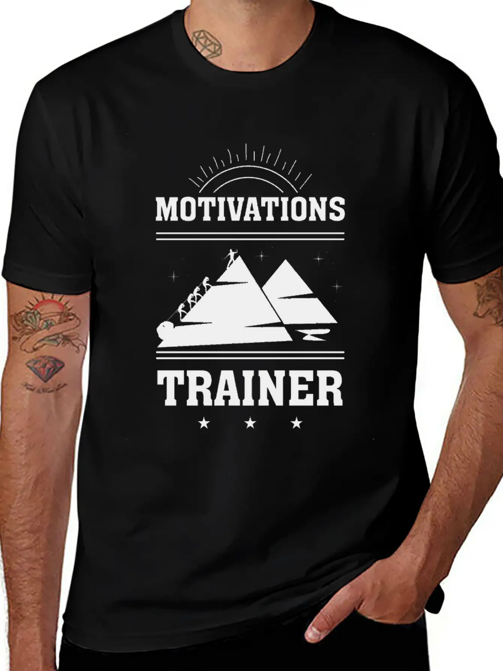 Motivational Speaker Unisex Casual T-Shirt – Clean Design For Daily Comfort