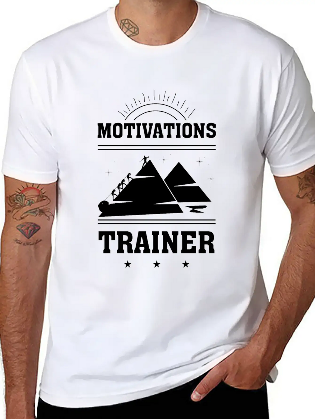 Motivational Speaker Unisex Casual T-Shirt – Clean Design For Daily Comfort