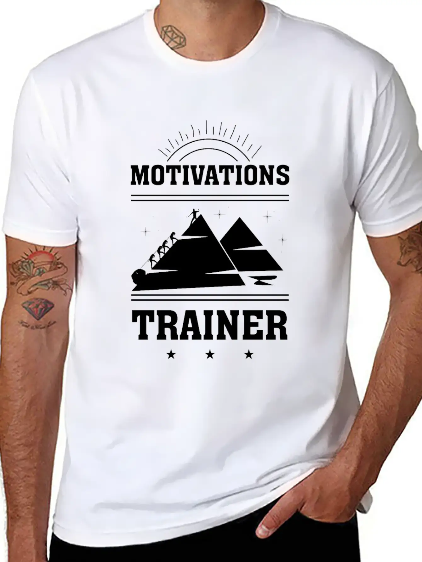 Motivational Speaker Unisex Casual T-Shirt – Clean Design For Daily Comfort