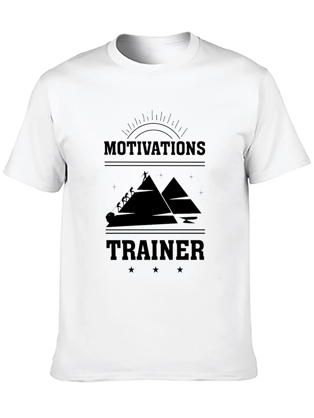 Motivational Speaker Unisex Casual T-Shirt – Clean Design For Daily Comfort