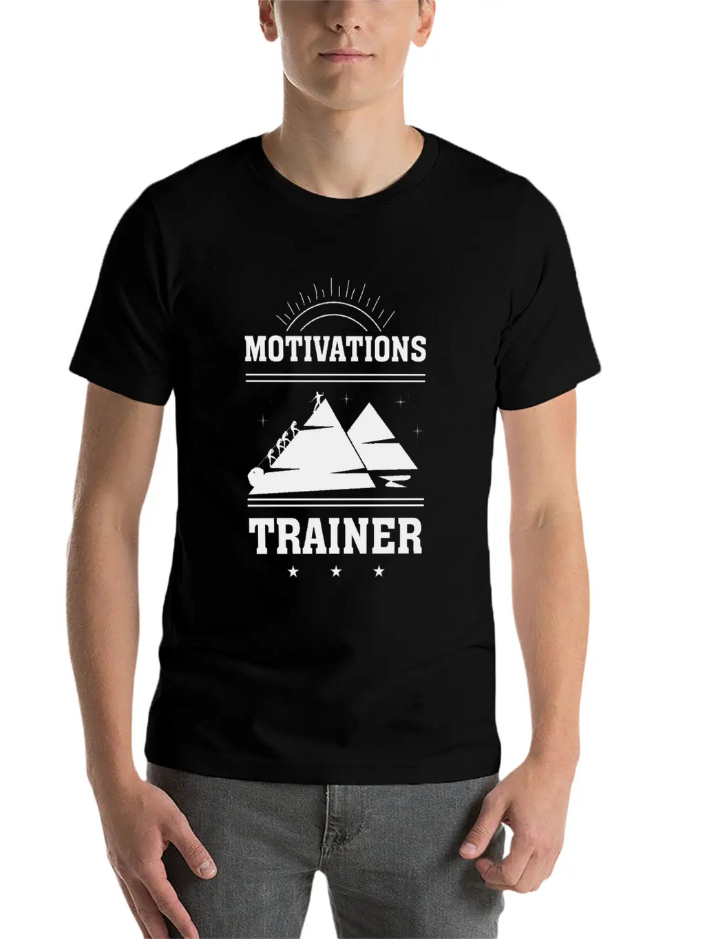Motivational Speaker Unisex Casual T-Shirt – Clean Design For Daily Comfort