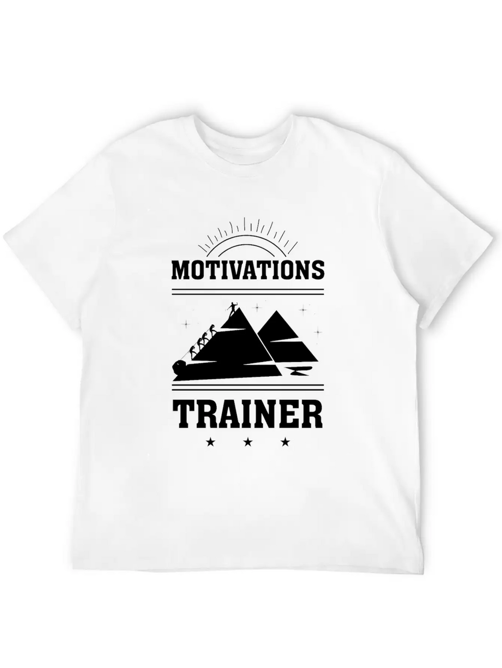 Motivational Speaker Unisex Casual T-Shirt – Clean Design For Daily Comfort