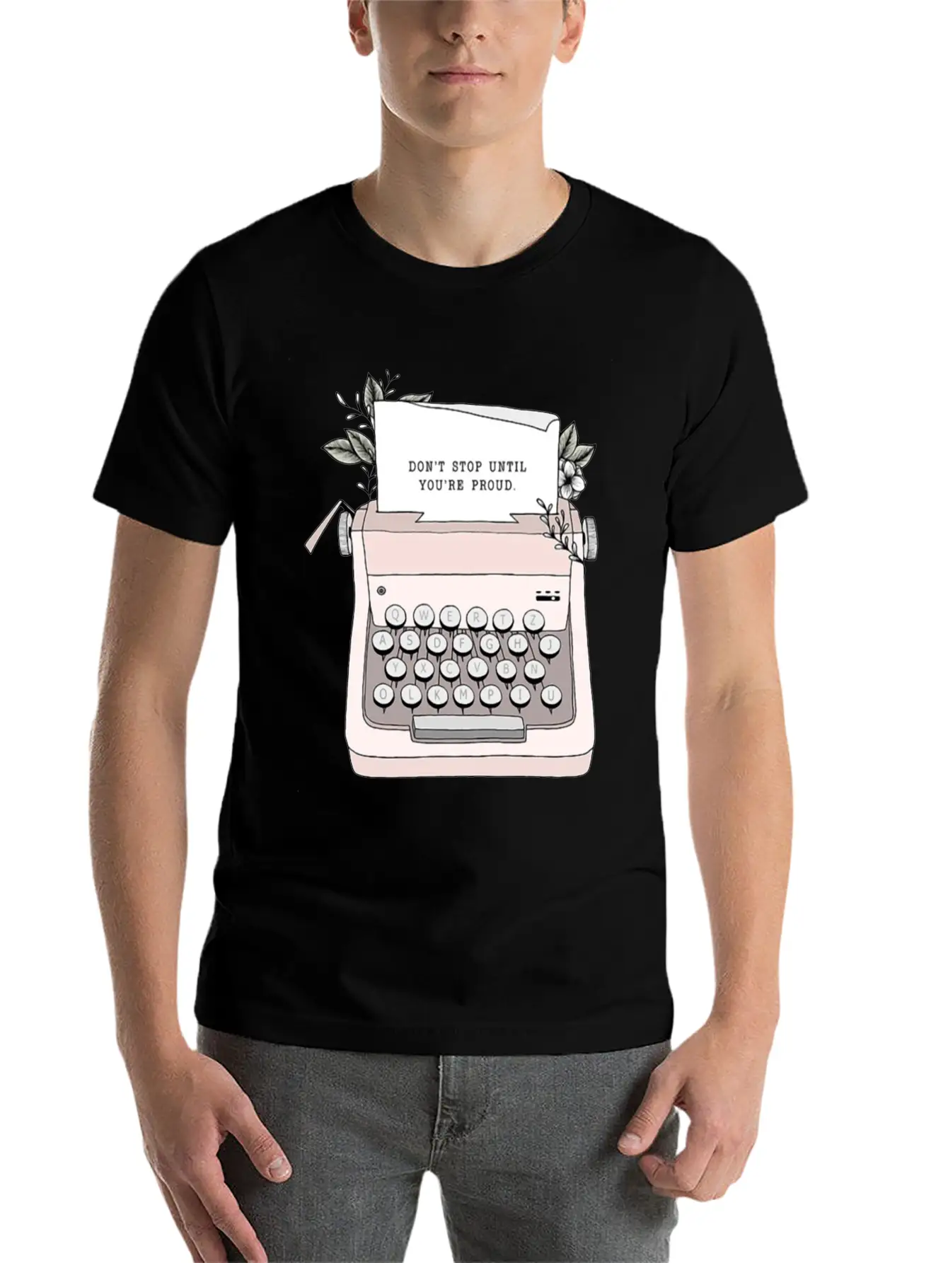 Motivational Stylish Everyday T-Shirt – Unisex Basic Cotton Tee