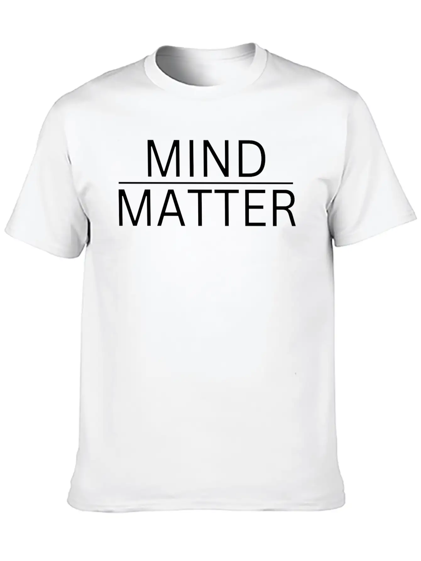 Motivational Thinking Psychology Unisex Short Sleeve Soft Cotton T-Shirt – Casual Everyday Wear