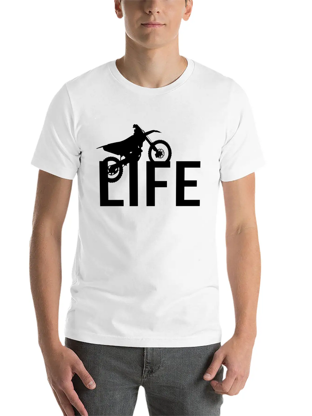 Motocross Life Mud Life Offroad 4x4 Dirtbike Breathable Soft Cotton T-Shirt – Timeless Casual Look